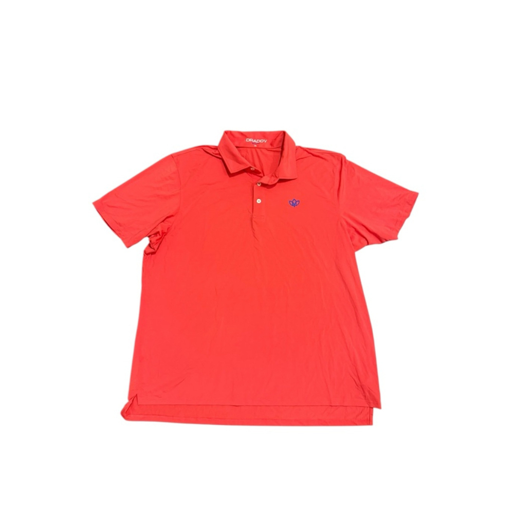 DRADDY MENS SPORT RYAN POLO SIZE XL - Ransom (Red) Blue Logo - Picture 3 of 8